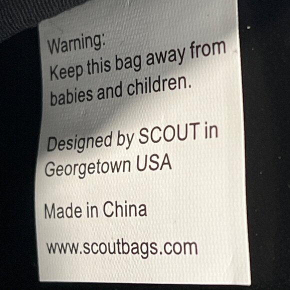 Scout Black Velvet Decker Crossbody Clutch Gold Hardware Detachable Strap Sz S - Picture 9 of 10